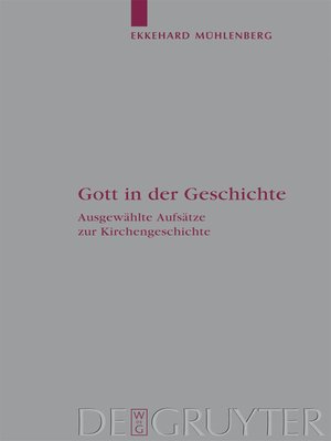 cover image of Gott in der Geschichte